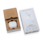 Premium in-ear oordopjes met touchcontol en meer Bryon kleur wit