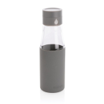 Promotionele fles met hydratatie-tracking 600ml Crystal Ukiyo kleur grijs
