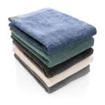 Sterk absorberende badhanddoek laten bedrukken 500 gr Ukiyo kleur blauw algemene weergave