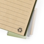A5 Notitieboek van gerecycled karton personaliseren CardBoard tweede weergave