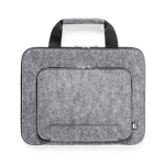 Documententas van gerecycled plastic RPET Felt kleur grijs  negende weergave