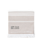 Pareo handdoek van gerecycled katoen 250 g/m2 Pareo Bonifacio met jouw bedrukking