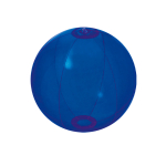 Strandbal met logo met kleurrijk oppervlak Trend kleur doorzichtig blauw  negende weergave