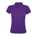 Damespoloshirt van polyester en katoen 200 g/m² SOL'S Prime kleur paars tweede weergave