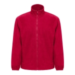 Fleecejacket laten bedrukken van polyester 300 g/m2 THC kleur rood eerste weergave