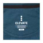 Sweater met capuchon van 300 g/m2 katoen en polyester Elevate Life kleur cyaan blauw weergave detail 3