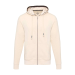 Sweater met capuchon van 300 g/m2 katoen en polyester Elevate Life tweede weergave voorkant