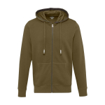Sweater met capuchon van 300 g/m2 katoen en polyester Elevate Life tweede weergave voorkant