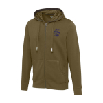 Sweater met capuchon van 300 g/m2 katoen en polyester Elevate Life weergave zeefdruk