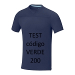 Gerecyclede polyester sport T-shirt Elevate NXT 160 g/m2 kleur groene fles
