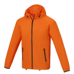Waterdichte jas van 280T nylon en 60 g/m2 polyester Elevate Essentials kleur oranje