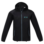 Waterdichte jas van 280T nylon en 60 g/m2 polyester Elevate Essentials met afdrukgebied