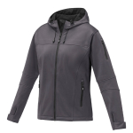 Waterdichte damesjas van polyester 360 g/m2 Elevate Life kleur donkergrijs
