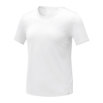 Dames T-shirt van polyester mesh, 105 g/m2 Elevate Essentials kleur wit