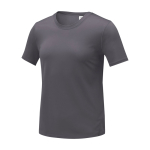 Dames T-shirt van polyester mesh, 105 g/m2 Elevate Essentials kleur donkergrijs