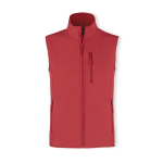 Gerecyclede softshell vest ademend en waterdicht 300 g/m2 MKT Jandro vierde weergave