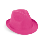Hoed van PP in verschillende kleuren met bijbehorende lint