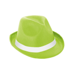 Hoed van PP in verschillende kleuren met bijbehorende lint