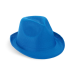 Hoed van PP in verschillende kleuren met bijbehorende lint