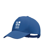 Biologische Katoenen Baseball Cap bedrukken met logo Eco Cap weergave met bedrukking