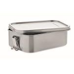 Lunchbox met afscheider 1,2L Inox Space kleur zilver tweede weergave