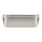 Lunchbox met afscheider 1,2L Inox Space kleur zilver zevende weergave
