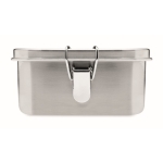 Lunchbox met afscheider 1,2L Inox Space kleur zilver achtste weergave