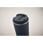 Lekvrije thermische stalen beker 510 ml kleur marineblauw foto bekijken tweede weergave
