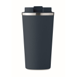 Lekvrije thermische stalen beker 510 ml kleur marineblauw vijfde weergave