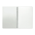 Gerecycled notitieboekje bedrukken A5 Colors RPET kleur wit