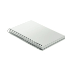 Gerecycled notitieboekje bedrukken A5 Colors RPET kleur wit zesde weergave