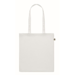 Tas van gerecycled katoen in de kleur 140 g/m2 Recycled Cotton Kleuren kleur wit