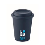 Koffiebeker to go bedrukken 300ml TakeAway Minimal weergave met bedrukking