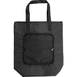 Goedkope 210T polyester koeltas bedrukken Fresh kleur zwart tweede weergave