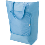 Goedkope 210T polyester koeltas bedrukken Fresh kleur lichtblauw tweede weergave