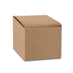 Keramische mok van 230 ml en bamboe deksel Small Cover in doosje