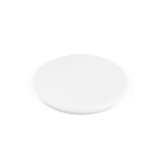 Ronde ultradunne promotionele draadloze opladers Slim kleur wit