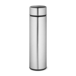 Thermoskan met LED-thermometer en Touch-infuser van 470ml kleur zilver