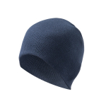 Elastische unisex beanie bedrukken met logo RPET Sweden kleur marineblauw derde weergave