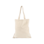 Katoenen tassen met kurkbodem en lange handvatten 160 g/m2 Corizza kleur beige tweede weergave