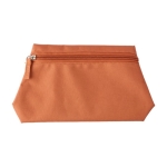 Gekleurde 600D polyester toilettas met bijpassend handvat Campaign kleur oranje eerste weergave