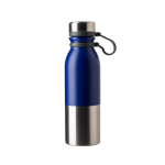 Tweekleurige thermosfles personaliseren 600ml DoubleTwist kleur blauw eerste weergave