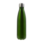 Roestvrijstalen fles met schroefdop zilver 650ml kleur groen eerste weergave