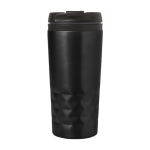 Thermosbeker met geometrische vorm 300ml Trilliant Colors kleur zwart eerste weergave