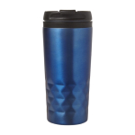 Thermosbeker met geometrische vorm 300ml Trilliant Colors kleur blauw eerste weergave