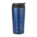Thermosbeker met geometrische vorm 300ml Trilliant Colors kleur blauw zesde weergave