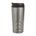 Thermosbeker met geometrische vorm 300ml Trilliant Colors kleur zilver derde weergave