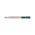 Bamboe eco touch pen met mobiele telefoonhouder Versatile kleur donkergroen eerste weergave