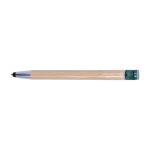 Bamboe eco touch pen met mobiele telefoonhouder Versatile kleur donkergroen tweede weergave