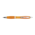 Goedkope plastic pennen met antislipafwerking bedrukken Colors kleur oranje eerste weergave